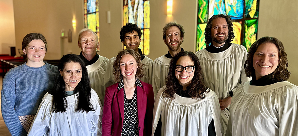 Traditional sacred music plays a vital role in worship at St. Ann Chapel.